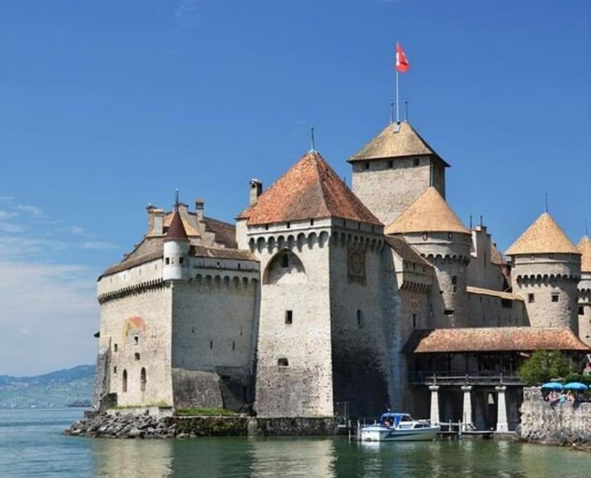Jolie Vue Au Calme Apartman Évian-les-Bains Kültér fotó
