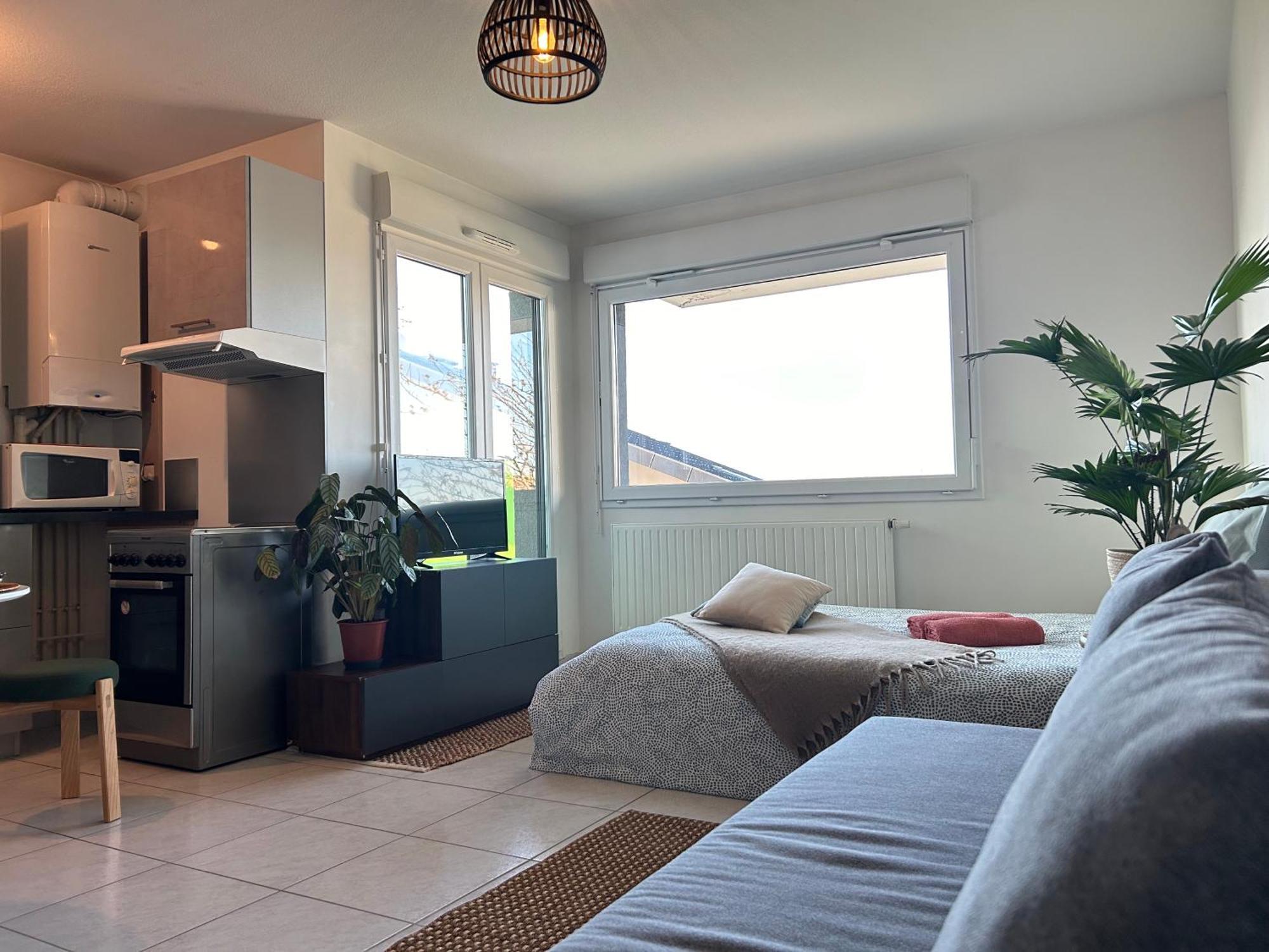 Jolie Vue Au Calme Apartman Évian-les-Bains Kültér fotó